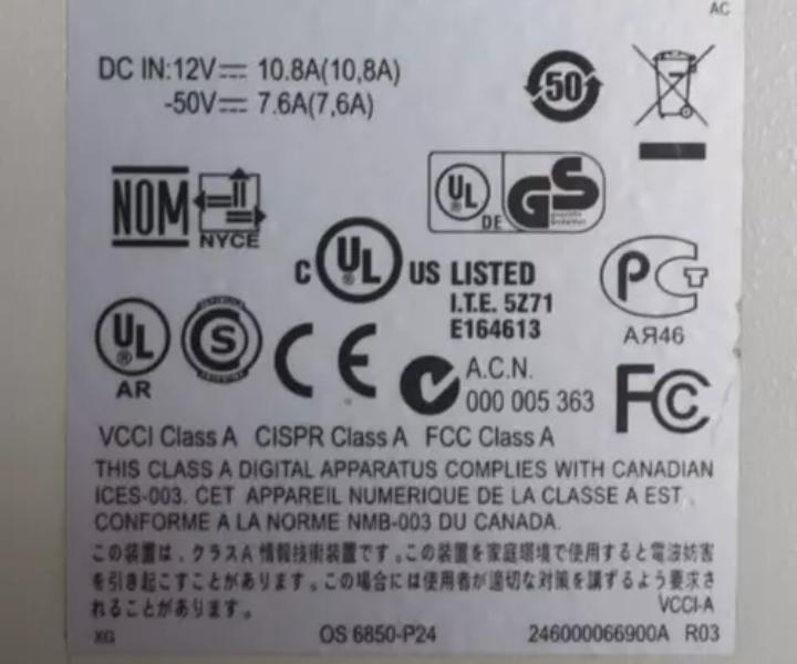 Alcatel-Lucent OS6850-P24L 100Base-T RJ45