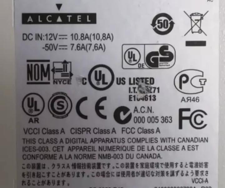 Alcatel-Lucent OS6850-P48L 100Base-T RJ45