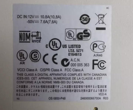 Alcatel-Lucent OS6850-P48L RJ45 4x1Gb RJ45