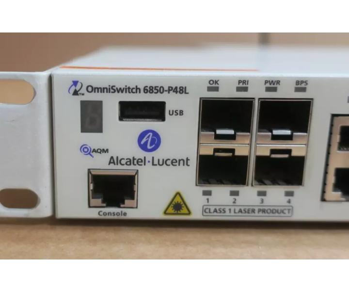 Alcatel-Lucent OS6850-P48L RJ45 4x1Gb RJ45