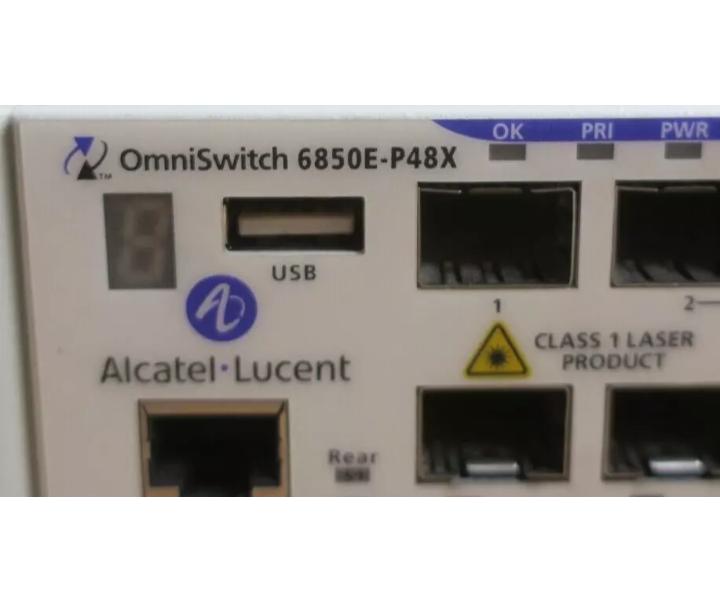 Alcatel-Lucent OS6850E-P48X 1GbE RJ45
