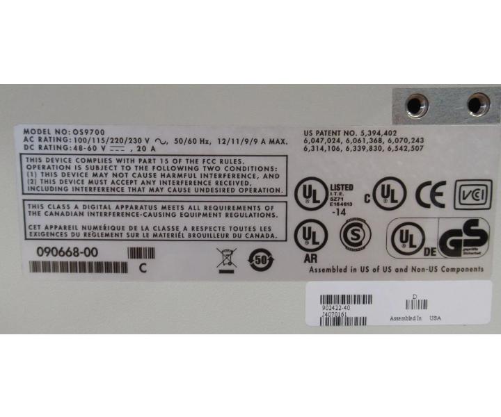 8-SlotChassis OS9700