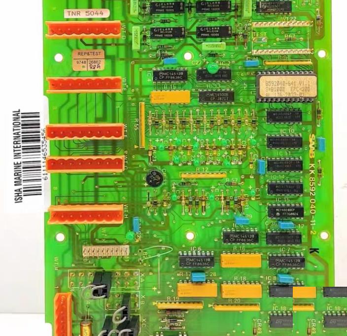 Alfa-Laval 176 1989-80 PCB Card Module KK 8592 040-11-2