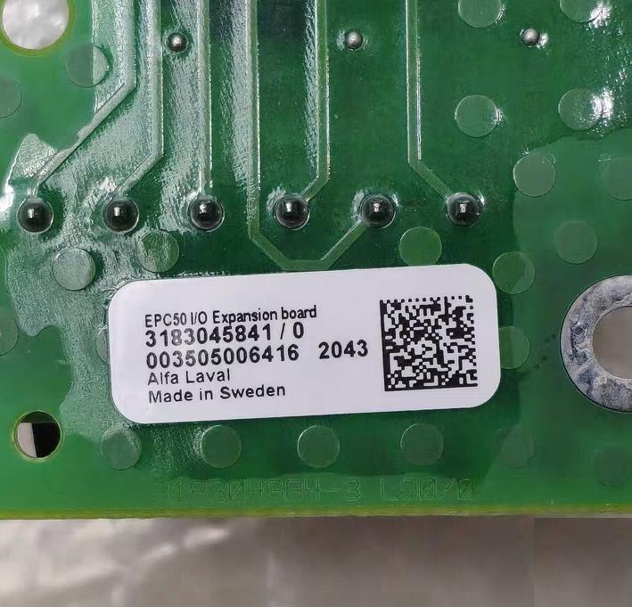 Alfa Laval EPC50 I O 3183045841-0 PCB