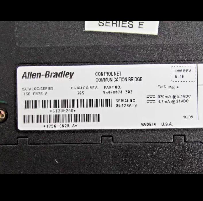 Allen-Bradley 1756-CN2R A FW 6 10
