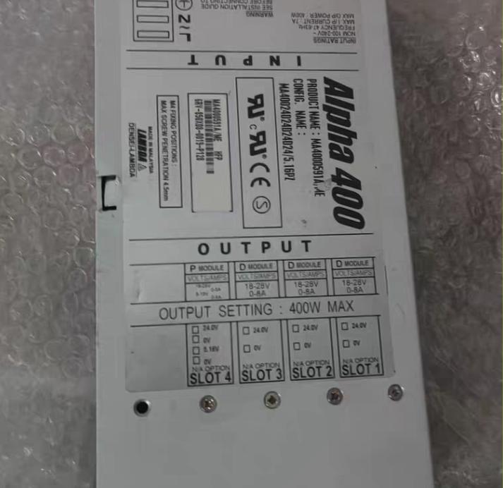 Alpha 400     MA4000591A ME 400W   24V