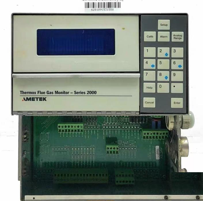 Ametek 80457SE Thermox Flue Gas Monitor Series 2000