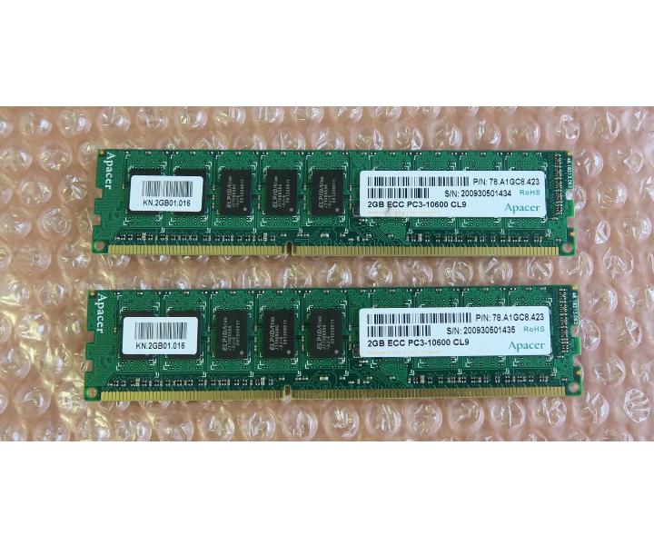 PC3-10600 A1GC8 2x2GB DDR3