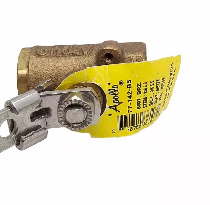 Apollo 77-142-B5 Manual Ball Valve 3 8in NPT Female 600psi Max 15Cv