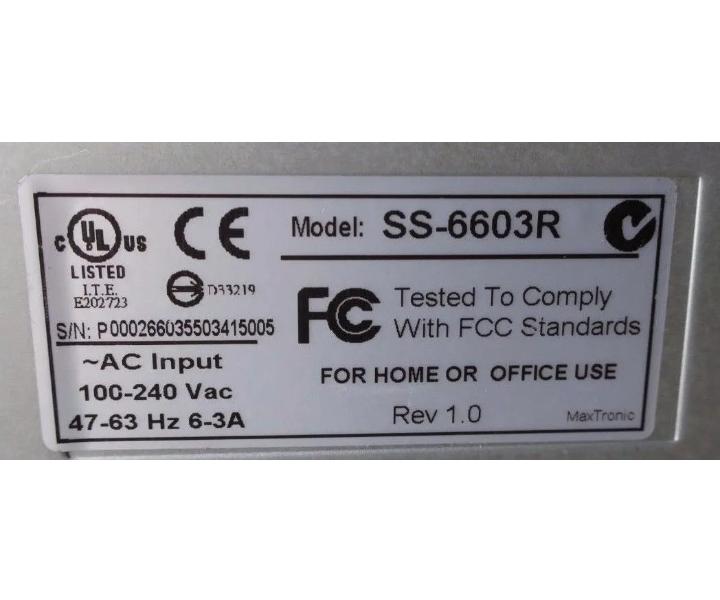 SS-6603R 32TB