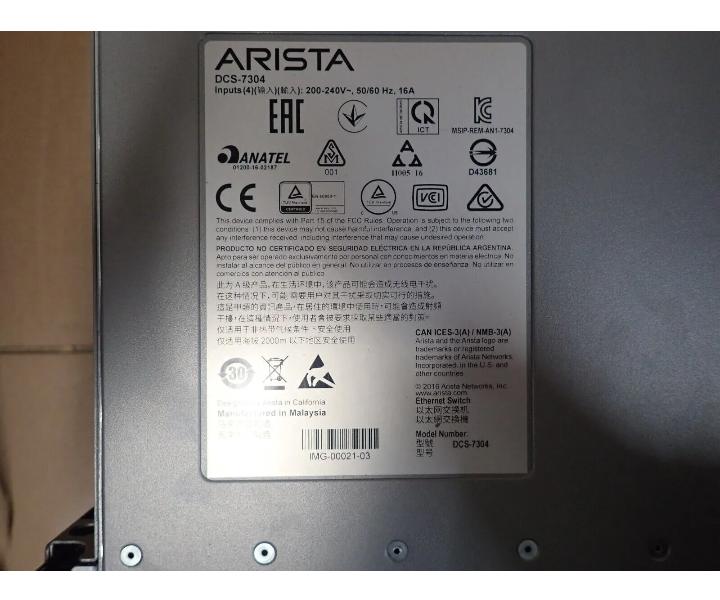 DCS-7304 7320X-32C-LC 100GbE QSFP100