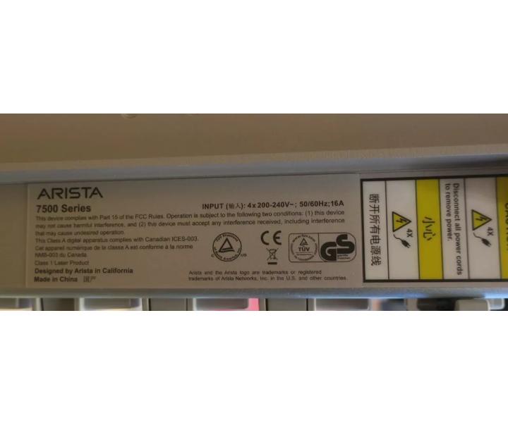 DCS-7508 7500E-SUP PWR-2900AC 7508E-FM