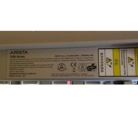 DCS-7508 7500E-SUP PWR-2900AC 7508E-FM