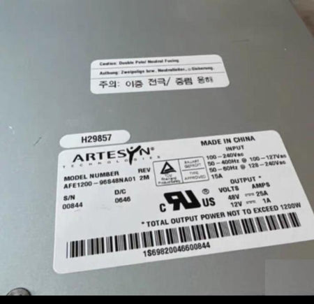 Artesyn AFE1200-96S48NA01 119-6982-XX MSO DSA70000 C DX