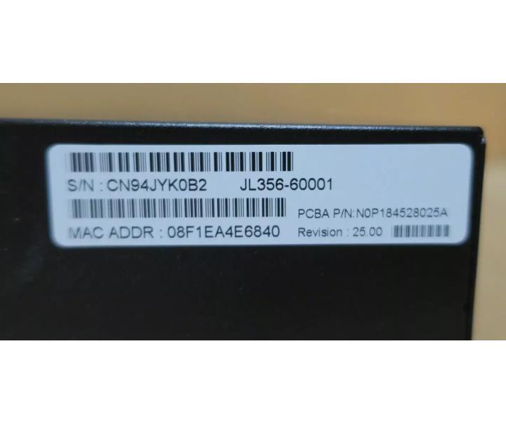 Base-T RJ45 1GbE 10GbE JL356A