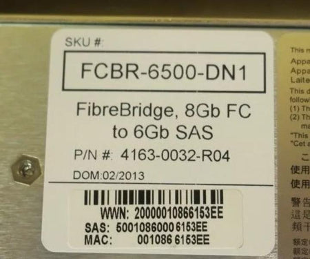 FCBR-6500-DN1 4163-0032-R04 6500N