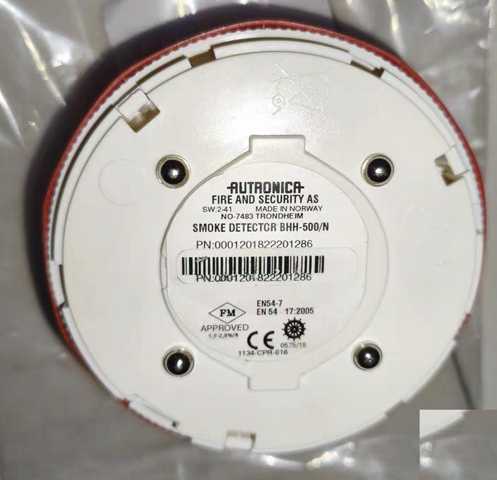 Autronica BHH-500 N BHH-500 N PN 0001201822201286 EN54-7 EN54-17 2005