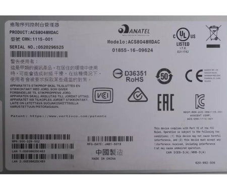 48-Port ACS8000 ACS8048MDAC