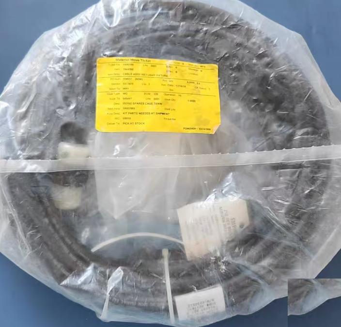 Axcelis 1644060 Axcelis Technologies 1644060 Cable Assembly He-3 Light Fixture Rev B 0 2 HBL4729C 15A 125VCarol 3 C 14 AWG 2 08mm2 30 FT 9
