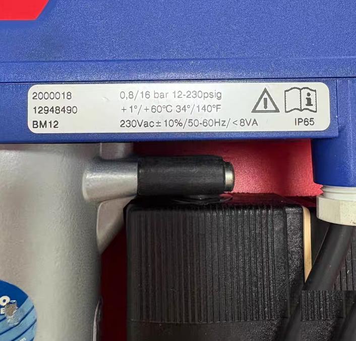 BEKOMAT BEKO BM12 2000018 0 8-16bar 230VAC IP65