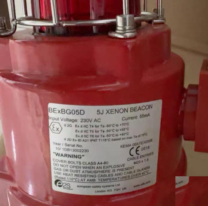 BExBG05D 5J XENON BEACON 230V AC 55mA