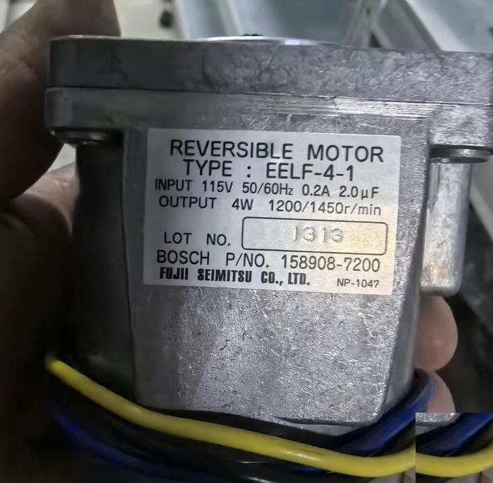BOSCH EELF-4-1 115V 4W 1200 1450rpm