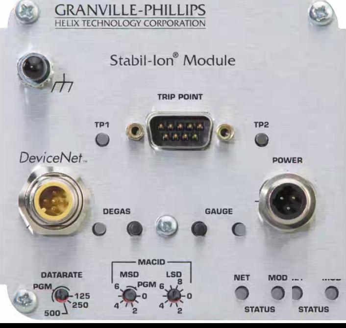 BROOKS 347 Stabil-Ion® Modular Vacuum Pressure Transducers This product is no longer available and has been replaced by the 370 Stabil-Ion® Hot-cathode Ionization Vacuum Gauge or the 355 Micro-Ion® Hot Cathode Vacuum Pressure Transducer