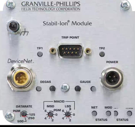 BROOKS 347 Stabil-Ion® Modular Vacuum Pressure Transducers This product is no longer available and has been replaced by the 370 Stabil-Ion® Hot-cathode Ionization Vacuum Gauge or the 355 Micro-Ion® Hot Cathode Vacuum Pressure Transducer