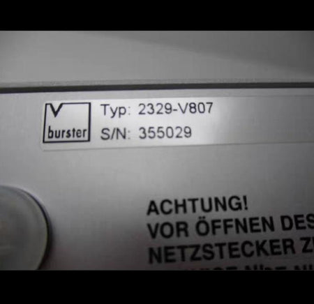 BURSTER 2329-V807 NSNP