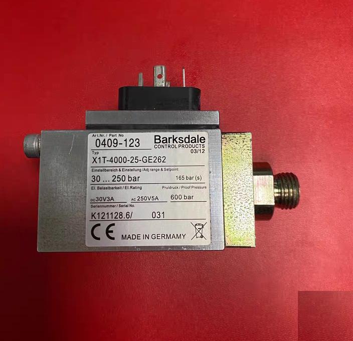 Barksdale X1T-4000-25-GE262 0409-123 30-250bar