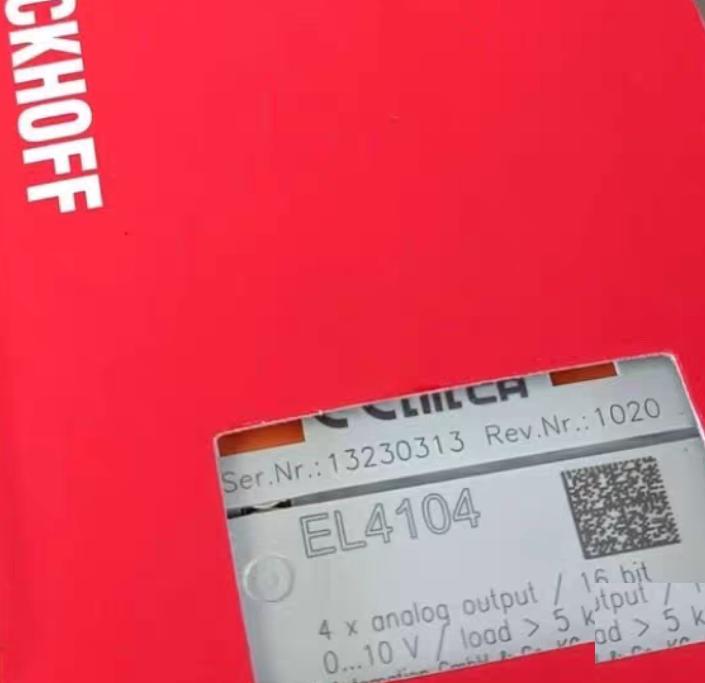 Beckhoff EL4104 EL 4104 NEU OVP