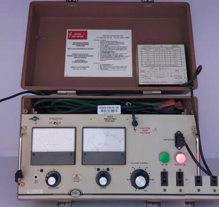 Biddle Instrument 220015-47 15KV Dielectric Test Set