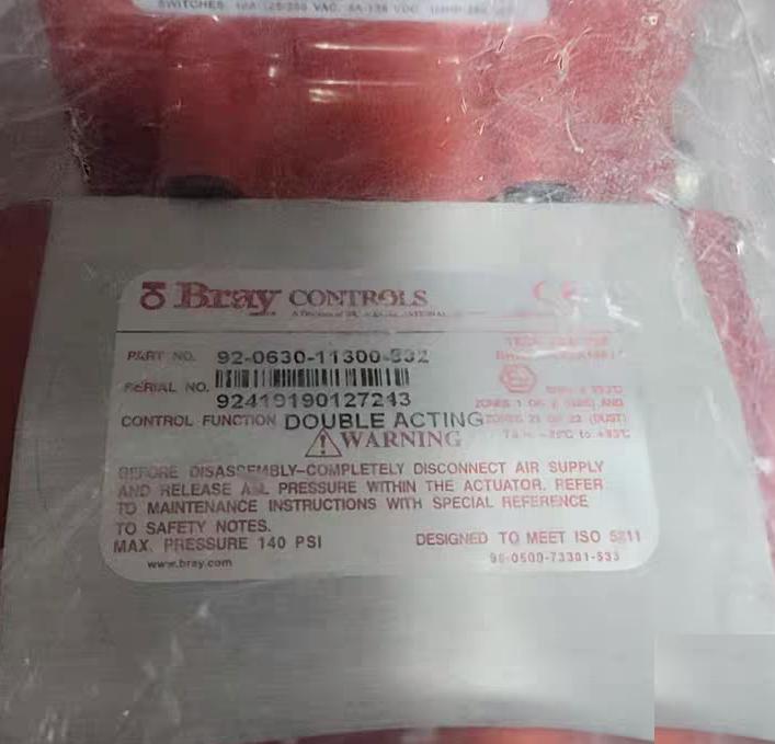 Bray Controls 92-0630-11300-532 50-0406-12610-532 316 DN30