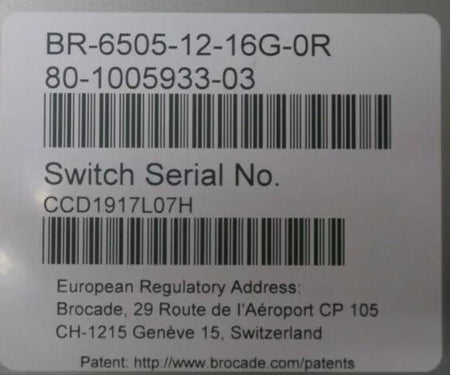 24-Port 12-Active BR-6505-12-16G-0R 16Gb