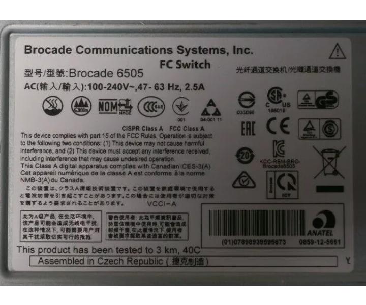 24-Port 12-Active BR-6505-12-16G-0R 16Gb