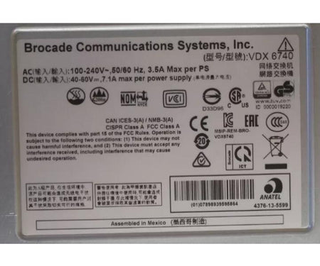 BR-VDX6740-24-R 10GbE 40Gb