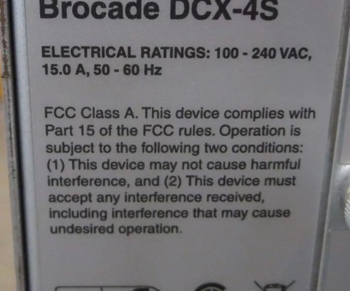 ED-DCX-4S 100-652-565 FC8-48 CR4S8