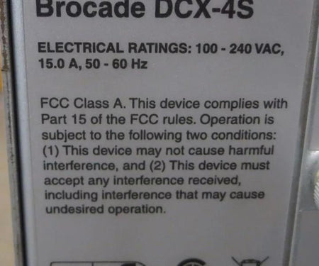 ED-DCX-4S 100-652-565 FC8-48 CR4S8