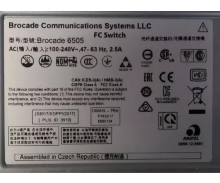 DS-6505B 24-Port EM-6505-12-16G-0R 12-Port 16Gb