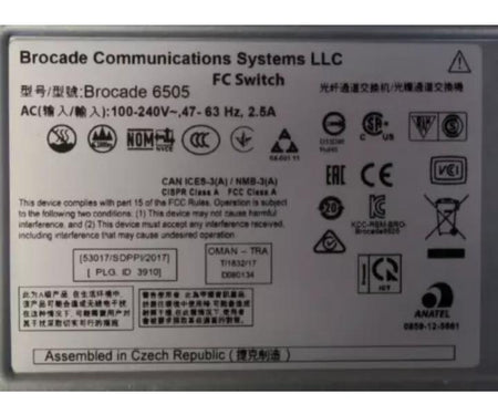 DS-6505B 24-Port EM-6505-12-16G-0R 12-Port 16Gb