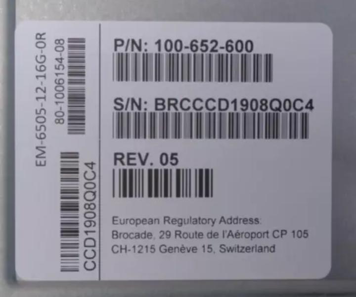 DS-6505B 24-Port EM-6505-12-16G-0R 12-Port 16Gb