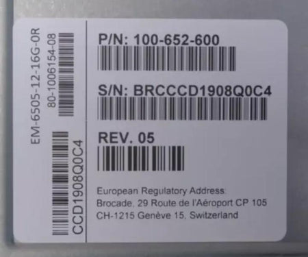DS-6505B 24-Port EM-6505-12-16G-0R 12-Port 16Gb