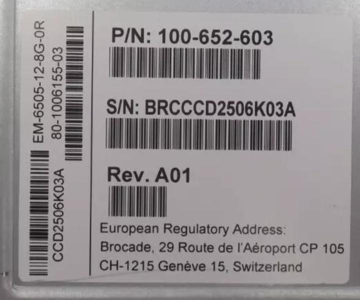 DS-6505B 24-Port EM-6505-12-8G-0R 12-Port 16Gb