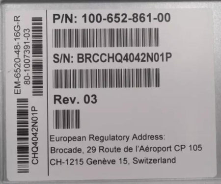 DS-6520B 48-Active EM-6520-48-16G-R 16Gb