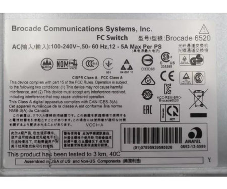 DS-6520B 48-Active EM-6520-48-16G-R 16Gb