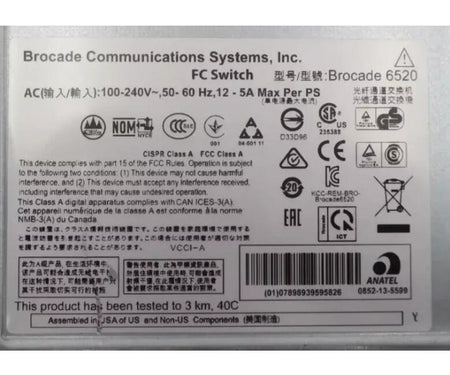 DS-6520B 48-Active EM-6520-48-16G-R 16Gb