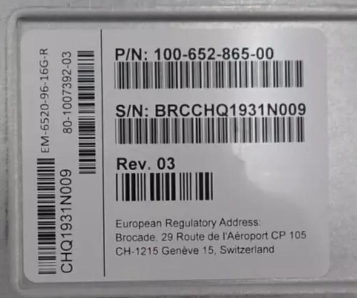 DS-6520B EM-6520-96-16G-R 16Gb