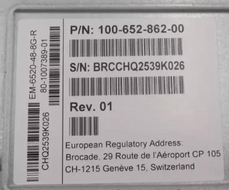 DS-6520B EM-6520-48-8G-R 16Gb