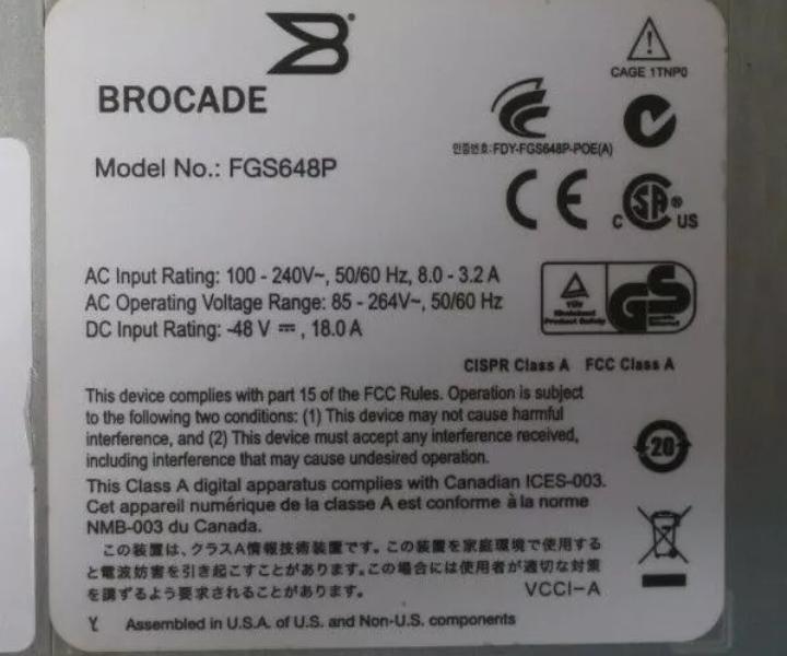 648P-PoE 48-Port FGS648P-PoE 1GbE