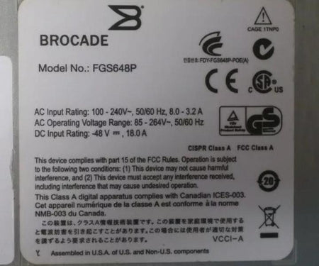 648P-PoE 48-Port FGS648P-PoE 1GbE